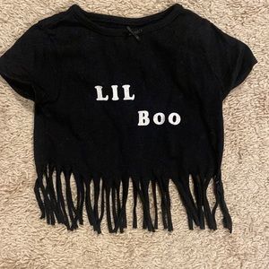 Baby Halloween crop top